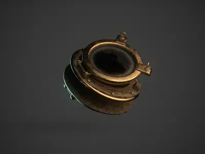 Porthole Low-poly 3D model