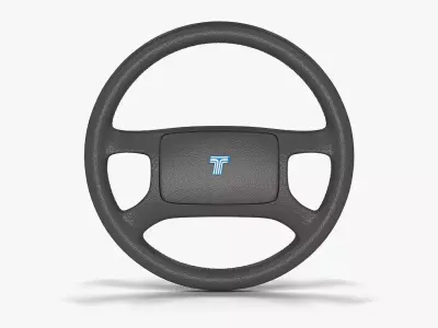 Tofas Steering Wheel Low-poly 3D model