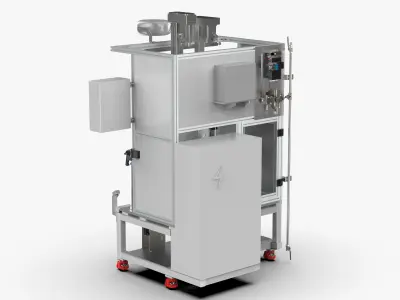 Automatic Bearing and Circlip Press Fitting Machine 3D model