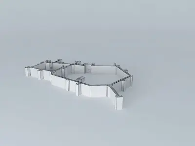 Castle Trujillo Free 3D model