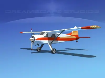 Dehaviland DH-2 Beaver SL04 3D model