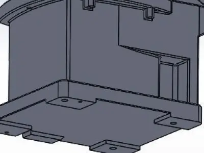 Large mechanical manipulator 3D model