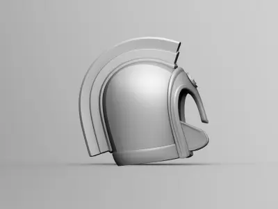 Helmet 1 spartan Free 3D model