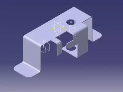 sheet metal CAD model 3D model