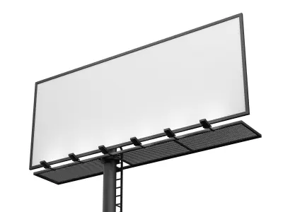 Billboard 01 3D model