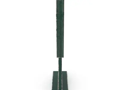 Street Advertising Billboard 11 Low-poly 3D model