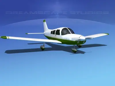 Piper PA-28 V05 3D model