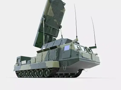 Antey 2501 Low-poly 3D model