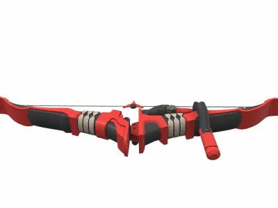 Hanzo bow v2 3D model