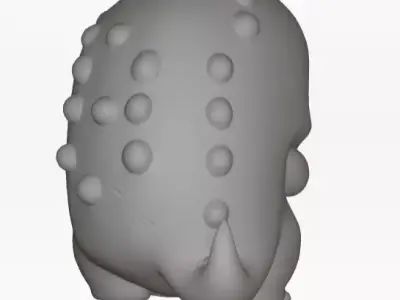 Cute Dinosaur 3D model