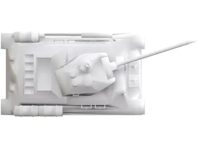  Soviet Tank T34-85 3D print model