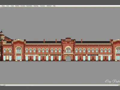 City Prefecture 3D model