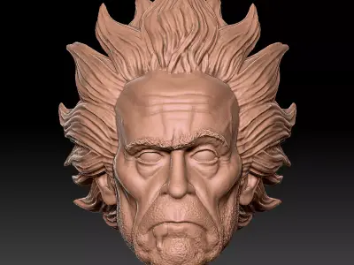 Realistic Cartoon Scientist 3D print model purchase