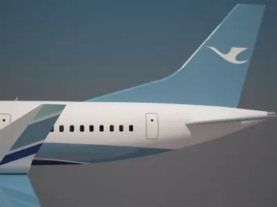 XiamenAir Boeing 737 max 10 3D model
