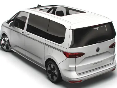 Volkswagen T7 Multivan TDI 2023 3D model
