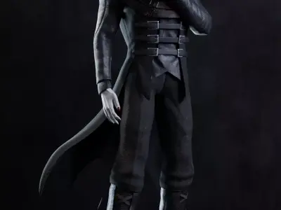 3D The Batman who laughs Game asset model Free 3D model