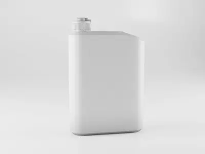 Shampoo Bottle Mockup 3D model