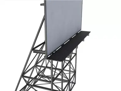 Billboards Collection 3D model