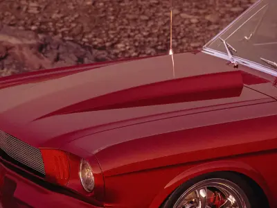 Maier Racing Hood Cowl 3D model