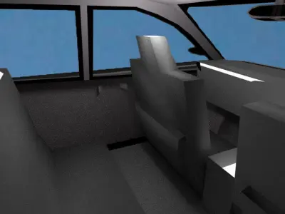 A 03 2019 Sedan SUV Low-poly 3D model