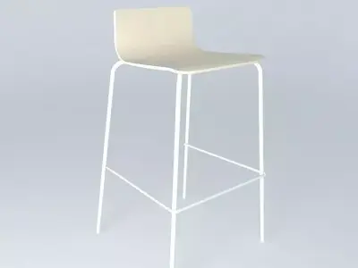 Bar stool Free 3D model 3