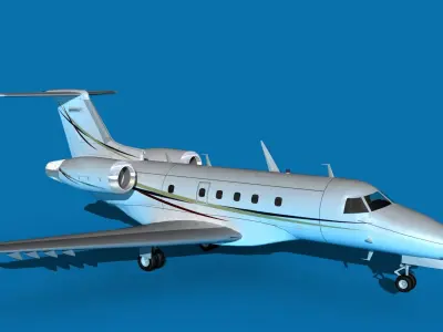 Embraer Praetor 500 V05 3D model