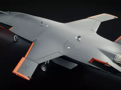 Boeing MQ-28 Ghost Bat Drone 3D model
