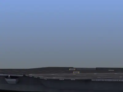 Aircraft Carrier CVN-79 3D model