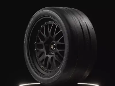 MAXXIS Victra RC-1 Tire Real World Details 3D model