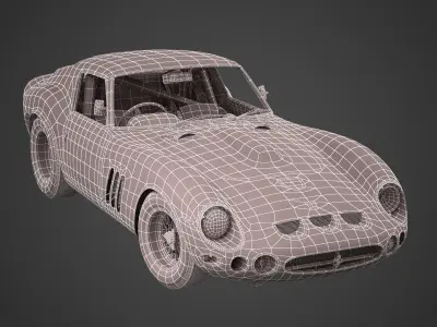 Ferrari 250 GTO - 330 GTO - 4561SA - No Engine 3D model