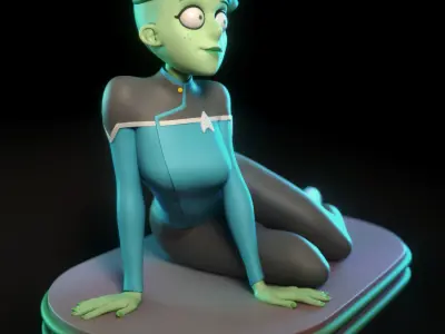 DVana Tendi from Star Trek Lower Decks 3D print model