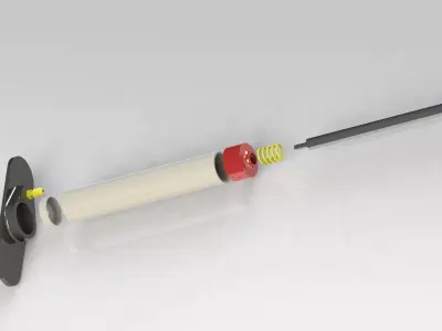 Protec 7-32 Inflator Free 3D model