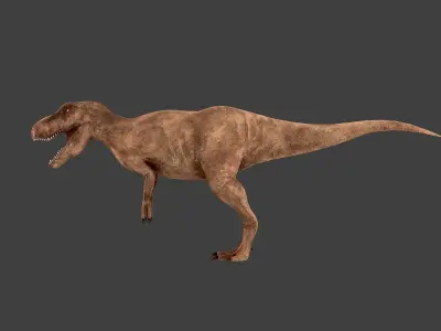 T-Rex Low-poly 3D model