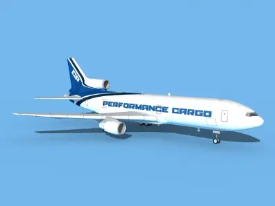 Lockheed L-1011 Perfomance Cargo 3D model