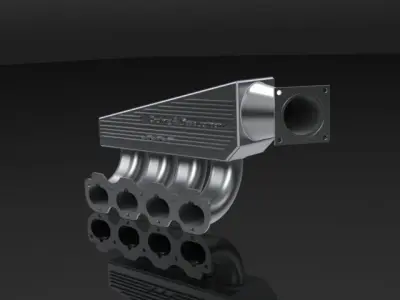 Intake manifold Free 3D model