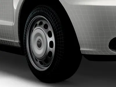 LEVC VN5 2022 wheel 3D model