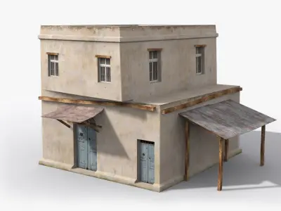 Arab xx24 Low-poly 3D model