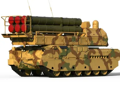 Buk M3E 3D model