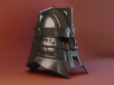 Dwarf Helmet  3D model