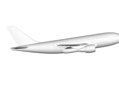 Airbus A310 3D model