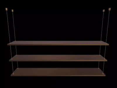 Hanging Shelf Free low-poly 3D model