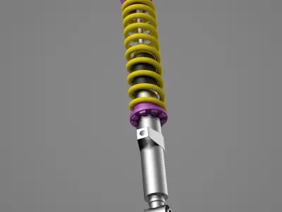 Suspension dumper 3D model