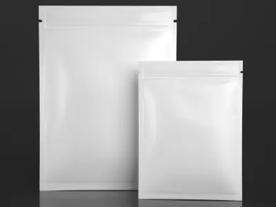 3 Side Seal Pouch - Packaging 3D model