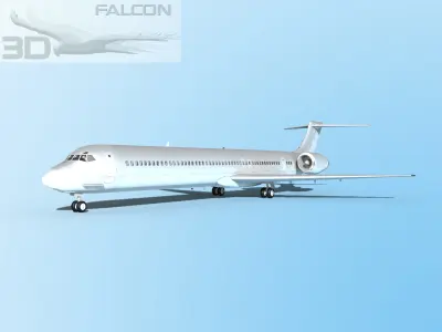 Falcon3D MD 80 Bare Metal 3D model