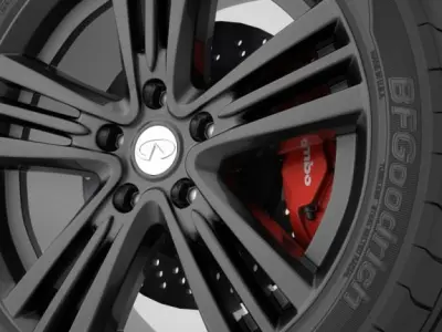 Wheel infinity 1 3D model