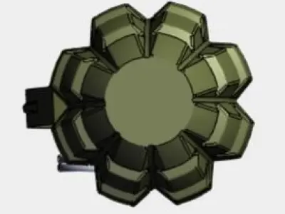 Fragment Grenade 3D model