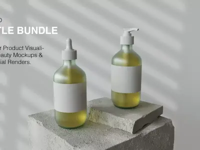 Bottle Dropper and Pump 3D model