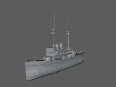 hms agamemnon 3D model
