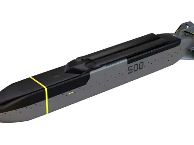 Barracuda 500 3D model