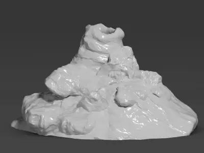 volcano - volcan Free 3D print model